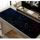 6. Wozinsky WPD-B800 Gaming-Schreibtischunterlage 800x300mm, wasserfest, mit Muster – Schwarz