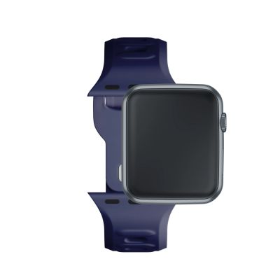 3. 3mk Silikon- Watch für Apple Watch 38/40/41 mm – Blau
