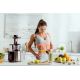 17. ELDOM Slow Juicer PJ400 400W Silber-Schwarz, BPA-frei, Schnecke 80 [U/min]