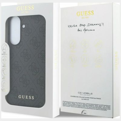 8. Guess 4G Classic Hülle für Samsung Galaxy A37 5G – Schwarz