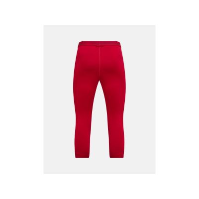 3. PEAK PERFORMANCE Spirit Short Johns Damen-Thermohose in Burgunderrot