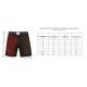 2. MASTERS PULSE SMMA-P MMA-Shorts schwarz und rot
