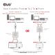 12. CLUB3D CSV-1384 KVM-Switch Schwarz