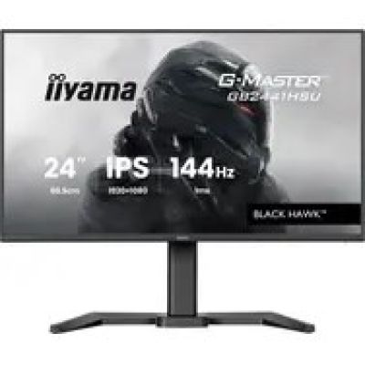 37. IIYAMA LED IPS Monitor 23,8" GB2441HSU-B1 Black Hawk 144Hz