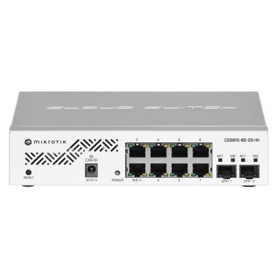 2. Mikrotik CSS610-8G-2S+IN 10p Managed Gigabit/10G Switch