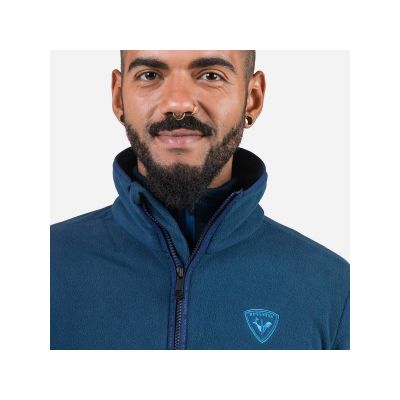 2. Rossignol Strawpile Fleece Fz Marineblaues Sweatshirt