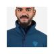 2. Rossignol Strawpile Fleece Fz Marineblaues Sweatshirt