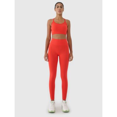 4. Nahtlose Trainingsleggings für Damen 4F 4FWSS25TFTIF380-62S