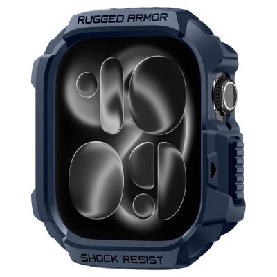 2. Spigen Rugged Armor Schutzhülle für Apple Watch 42 mm – Marineblau