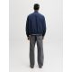 3. Jack&Jones Herren-Bomberjacke JJECHARGE STAND COLLAR BOMBER NOOS 12288895 NAVY BLAZER