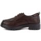 3. Damenschuhe aus braunem Leder, Jezzi JH03-3