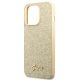 6. Guess Glitter Script Case für iPhone 14 Pro - Gold
