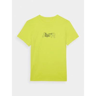 5. Herren T-Shirt mit normalem Aufdruck 4F 4FRAW24TTSHM2299-45S