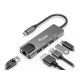 4. Equip 133489 Kabelgebundene Dockingstation USB 3.2 Gen 1 (3.1 Gen 1) Typ-C Grau