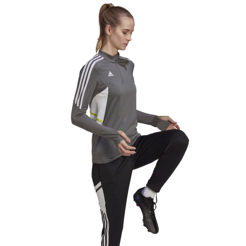 11. Damen adidas Condivo 22 Trainings-Sweatshirt grau HD2308