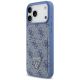 2. Guess 4G nauble Card Triange Hülle für iPhone 18 Pro Max / 17 Pro Max – blau