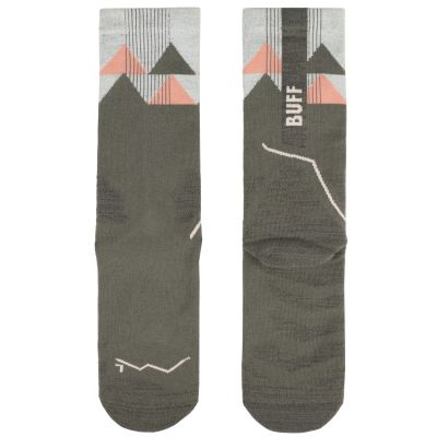 3. BUFF Thermonet Crew-Socken 138869823 Grün 39–41