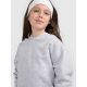 4. Mädchen-Sweatshirt mit Kapuze, offen, 4F 4FJWMM00TSWSF1862-25M
