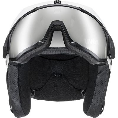 4. Uvex instinct visor Schwarz, Weiß