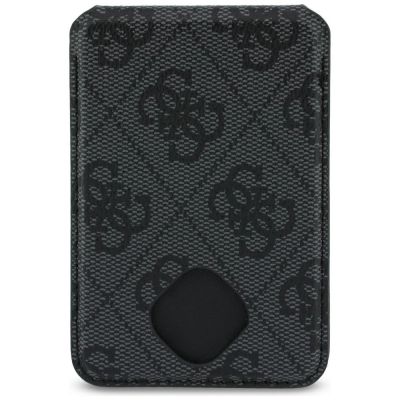 10. Guess 4G Hülle mit MagSafe-Portemonnaie für iPhone 18 Pro Max / 17 Pro Max – Schwarz