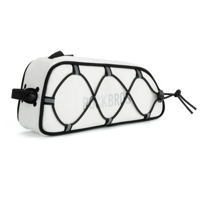 2. Rockbros TL004 ROAD TO SKY 0,7L Rahmentasche, wasserdicht – Weiß