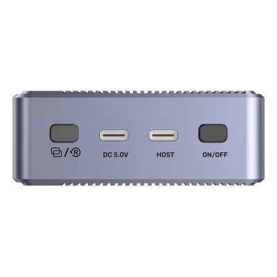 10. Unitek-Gehäuse mit 2x M.2 20 Gbit/s RAID0, RAID1 + Klonen
