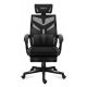 2. Huzaro Combat 5.0 Schwarzer Gaming-Stuhl