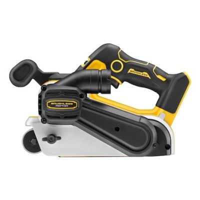 9. DeWALT DCW220NT-XJ Tragbarer Bandschleifer, Schwarz, Gelb