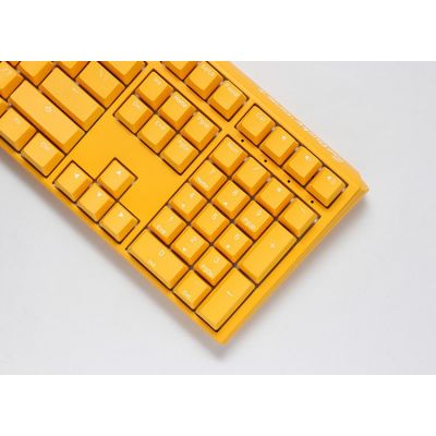 10. Ducky One 3 Gaming-Tastatur USB QWERTY Englisch Gelb