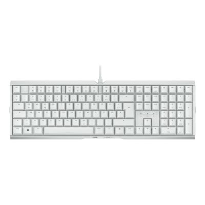 2. CHERRY XTRFY MX 3.1 Tastatur – Standardgröße – Hintergrundbeleuchtung – USB-C – QWERTZ – Deutsch – Tastenschalter: CHERRY MX2A Braun – Weiß