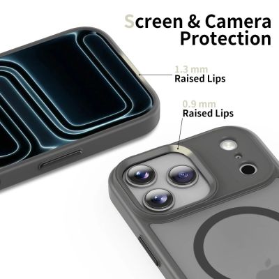 5. Tech-Protect MagMat MagSafe Hülle für iPhone 17 Pro – Grau
