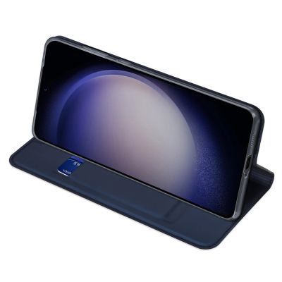 5. Dux Ducis Skin Pro Hülle für Samsung S24+ mit Klappe - Blau