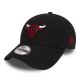 New Era 9FORTY Kids The League NBA Chicago Bulls Schwarze Baseballkappe - 11405644
