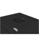 6. LANBERG Wandregalschrank 10" 4HE 280x310 SCHWARZ, METALLTÜREN (ZUSATZVERPACKUNG) WF10-2304-00B