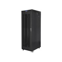 Lanberg FF01-8227-23BL 27U freistehendes Rack Schwarz