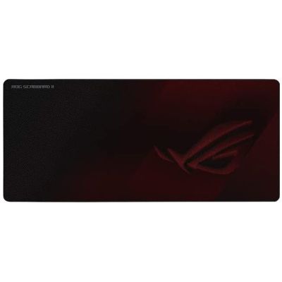 6. ASUS ROG Strix Scabbard II Gaming-Mauspad Schwarz, Rot