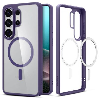 2. Spigen Ultra Hybrid Mag MagSafe Hülle für Samsung Galaxy S26 Ultra – Transparentes Marineblau