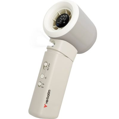 2. Verbatim Cool 'n' Go Aqua Breeze Handventilator Weiß/Silber