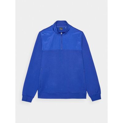 9. Herren Sweatshirt ohne Reißverschluss, ohne Kapuze, 4F 4FRSS24TSWSM2035-36S