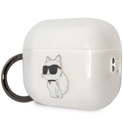 3. Karl Lagerfeld KLAP2HNCHTCT Airpods Pro 2 Abdeckung transparent Ikonik Choupette