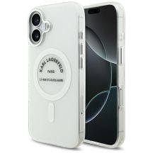 Karl Lagerfeld IML Karl RSG Logo MagSafe Case für iPhone 17 - Transparent