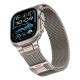 3. Tech-Protect Milano Vanguard Armband für Apple Watch (44 / 45 / 46 / 49 mm) – Titan