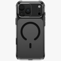 Uniq LifePro Xtreme Magclick Ladehülle für iPhone 18 Pro Max / 17 Pro Max – Transparent Schwarz