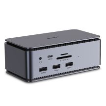 Lindy 43372 Dockingstation USB4 Anthrazit