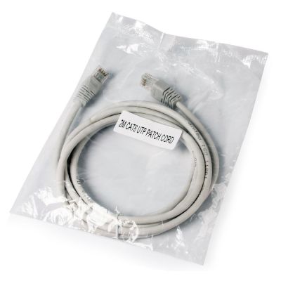 5. Patchkabel GEMBIRD PP6U-2M (RJ45 – RJ45; 2 m; UTP; Kat. 6; grau)