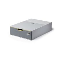Robuste Dokumentenaufbewahrungsbox VARICOLOR, Kunststoff, Grau