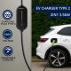 14. Mobiles Ladegerät für Elektroautos (EV) mit 2-in-1-Ladegerät Typ 2, 3,5 kW, 230 V, LCD, LED, 5 m Kabel