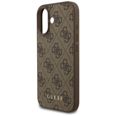 6. Guess 4G Classic Hülle für iPhone 17 - Braun