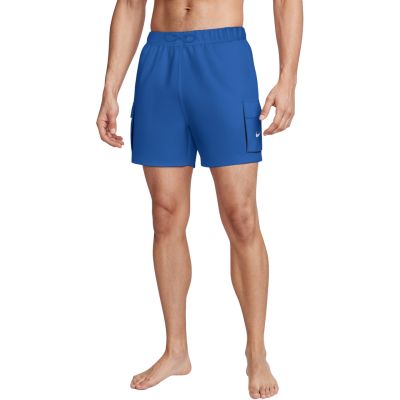 Nike Voyage Solid Essenti Game Badeshorts, blau, NESSG454 494