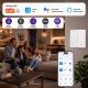 6. QOLTEC LICHT-EIN/AUS-SCHALTER | 2-KANAL | WLAN | TIMER | TUYA | WEISS